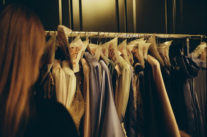 Organized custom closet storage